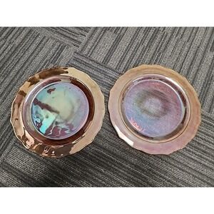 1930s Depression Glass in Marigold Color Boquet‎ and Lattice by Normand Carnival